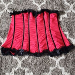 Ruched corset